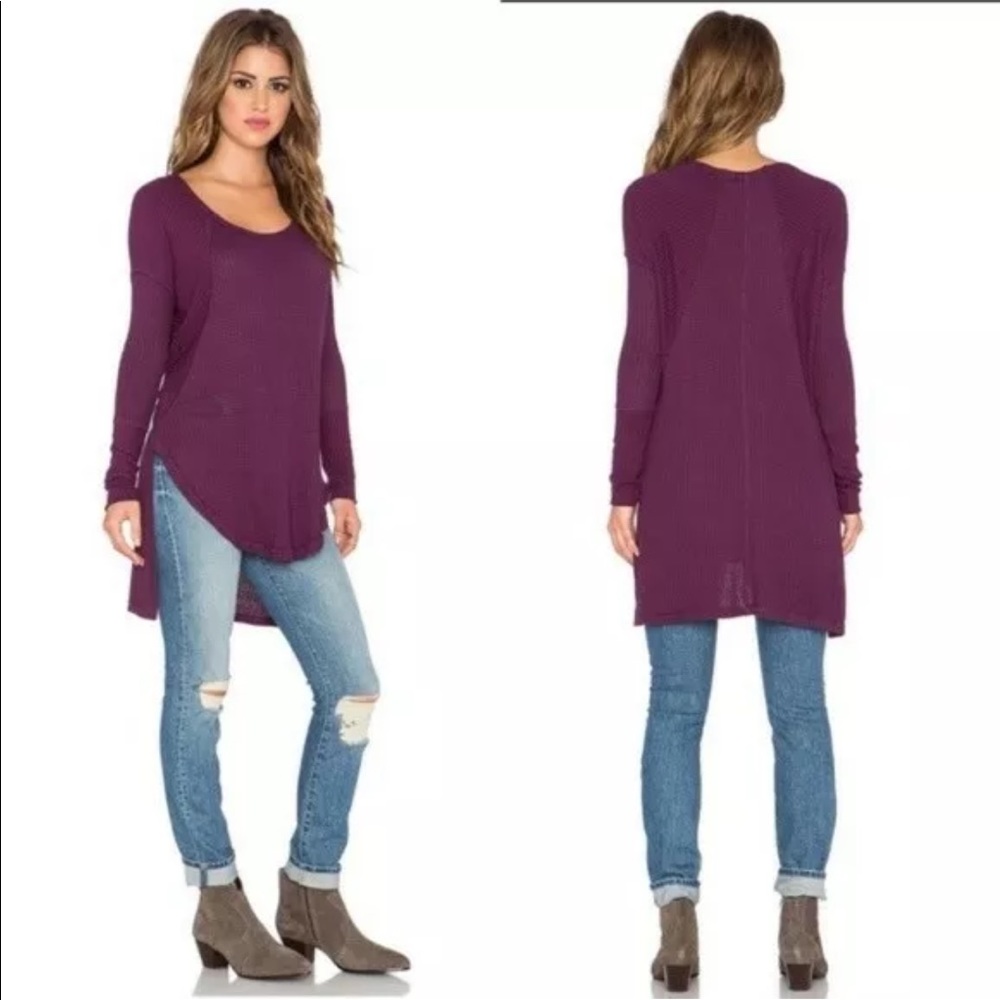 FREE PEOPLE Drippy long sleeve thermal NWOT